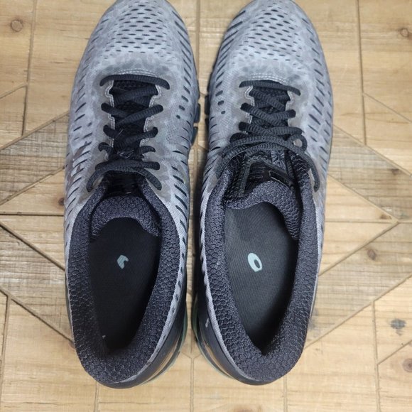 Asics Men's Gel Quantum 360 Size 11.5 T5J6Q Gray Silver Running Shoes - Picture 9 of 10